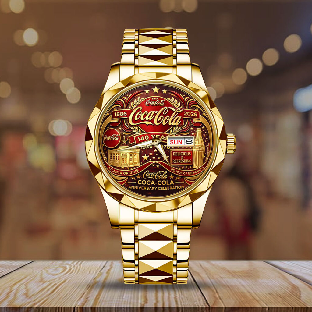 Coca-Cola 140th Anniversary 2026 Alloy Luxury Quartz Watch - TMTHU3762