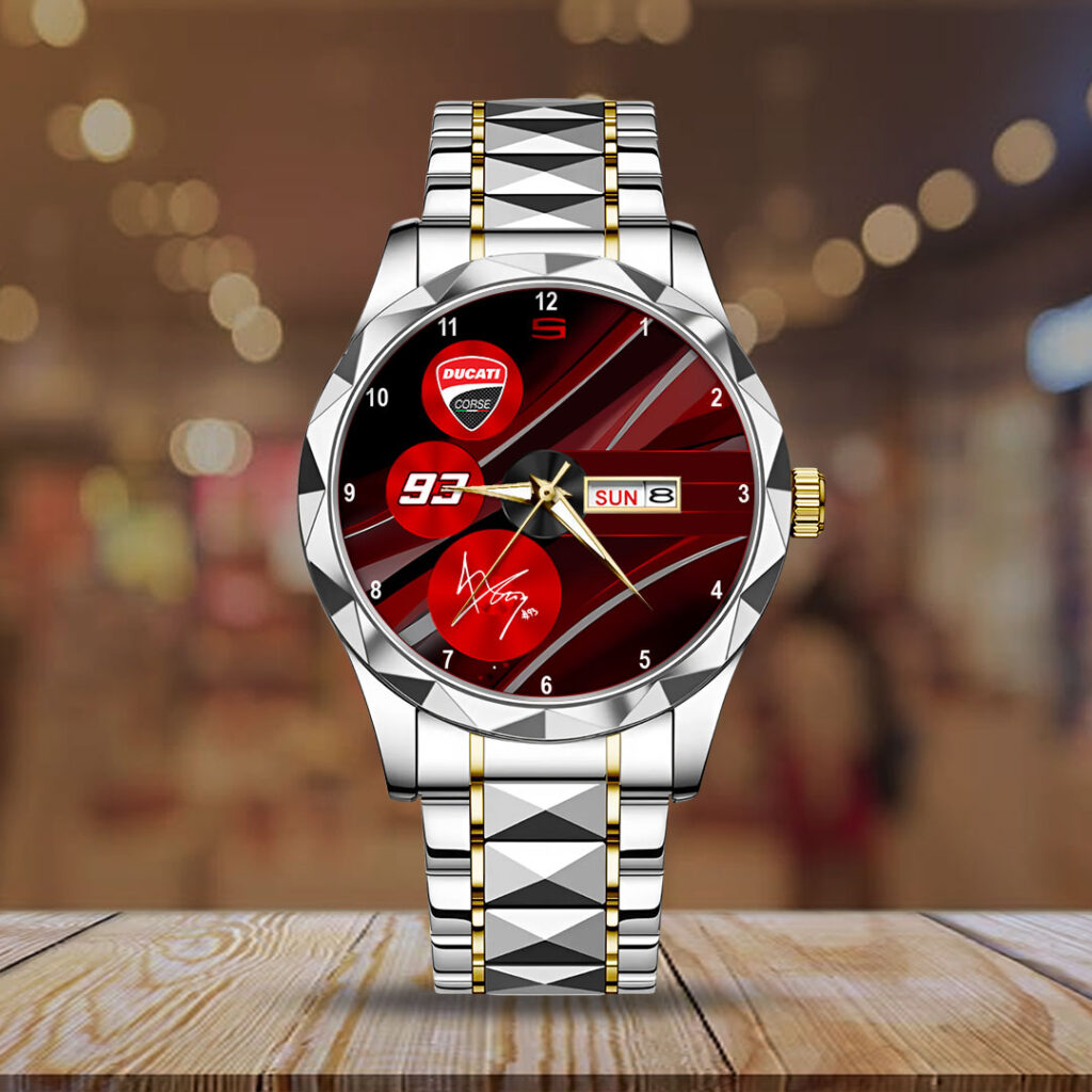 Ducati Lenovo Team x Marc Márquez Alloy Luxury Quartz Watch - TMTHU1340