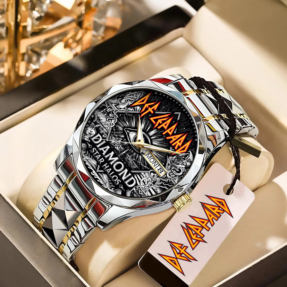 Def Leppard Alloy Luxury Quartz Watch - TANTN17834