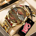 Detroit Red Wings 100th Anniversary Alloy Luxury Quartz Watch - TANTN21497