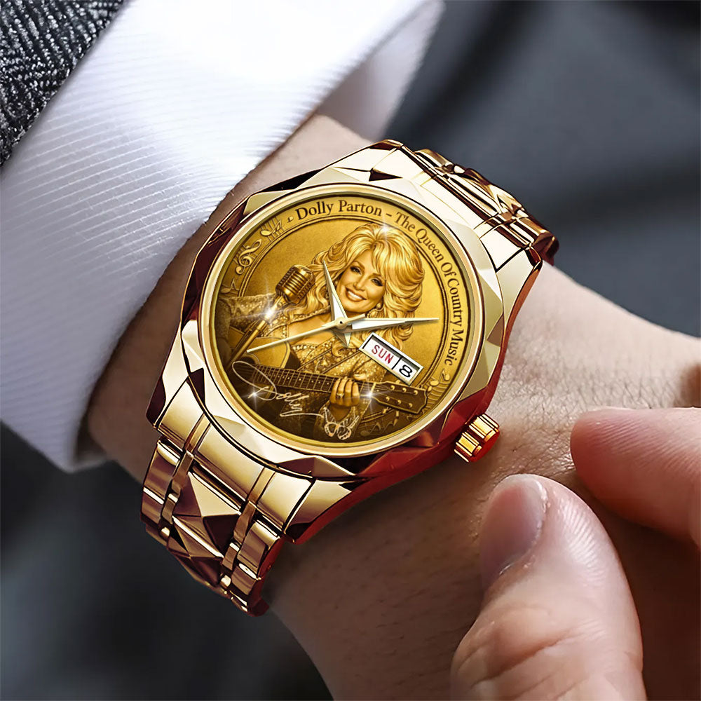 Dolly Parton Alloy Luxury Quartz Watch - MAITM14679