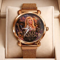 Dolly Parton Mesh Strap Quartz Watch - TMTHU8951