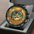 Dragon Ball 40th Anniversary Black Stainless Steel Watch - HOATT15734