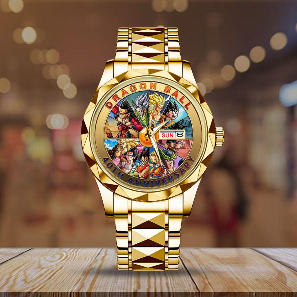 Dragon Ball 40th Anniversary Alloy Luxury Quartz Watch - TMTHU3672