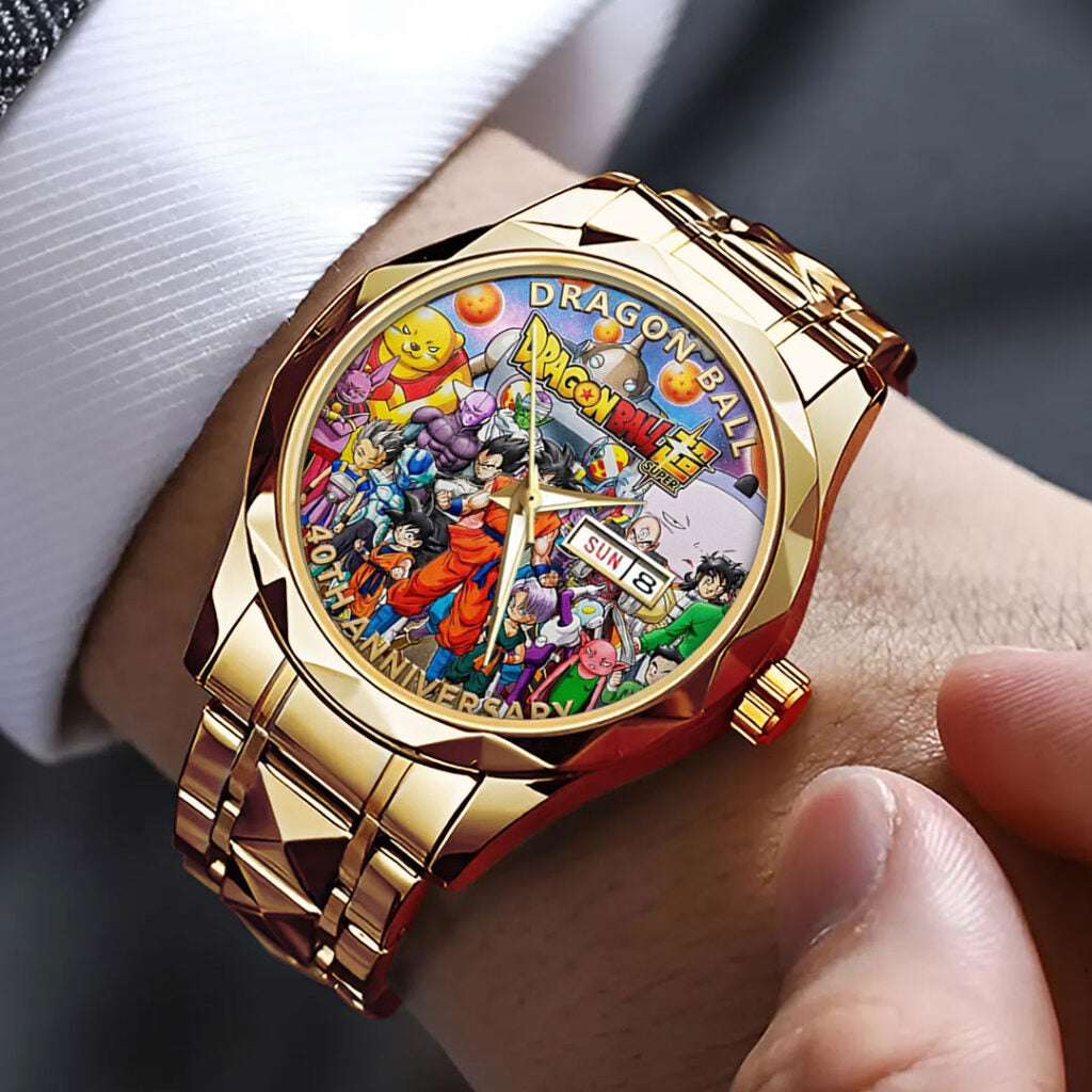 Dragon Ball 40th Anniversary Alloy Luxury Quartz Watch - TMTHU3532