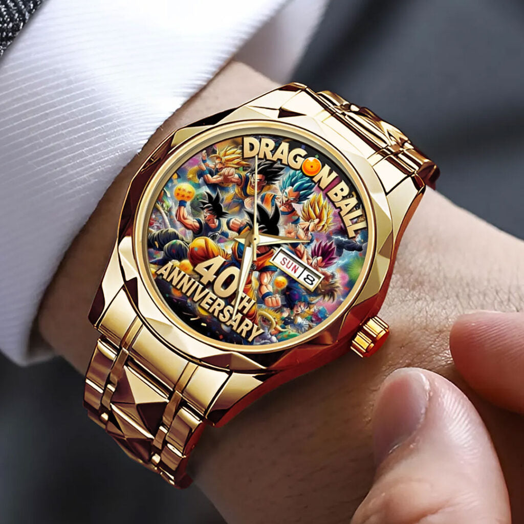 Dragon Ball 40th Anniversary Alloy Luxury Quartz Watch - TMTHU3553