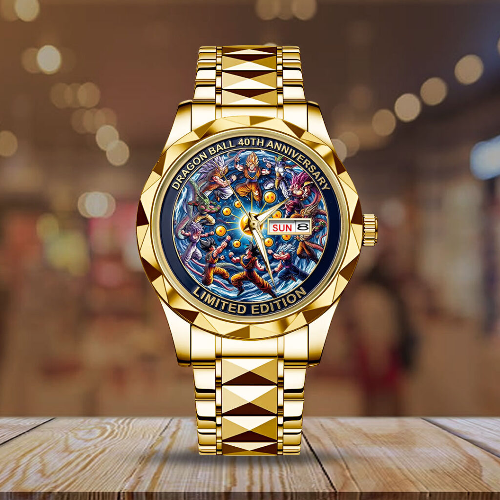 Dragon Ball 40th Anniversary Alloy Luxury Quartz Watch - TMTHU3780