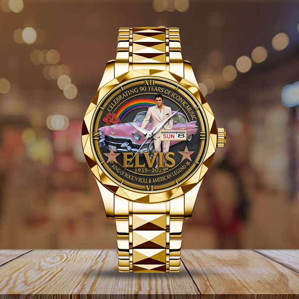 Elvis Presley Alloy Luxury Quartz Watch - TMTHU1144