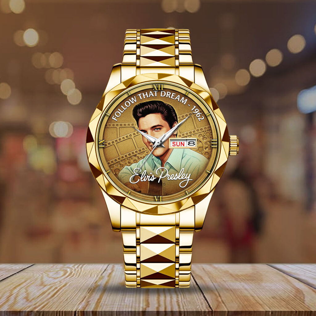 Elvis Presley Alloy Luxury Quartz Watch - TMTHU1147