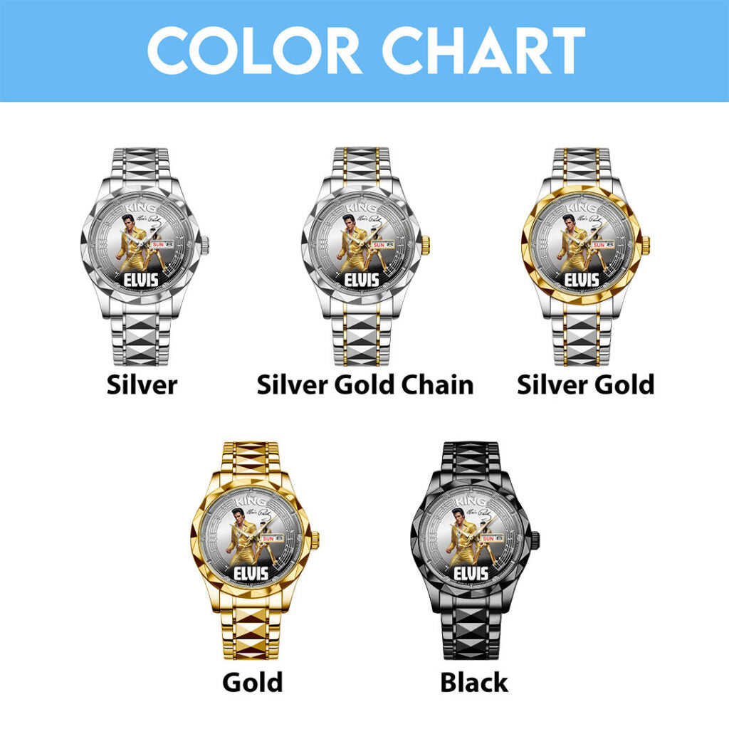 Elvis Presley Alloy Luxury Quartz Watch - TMTHU719