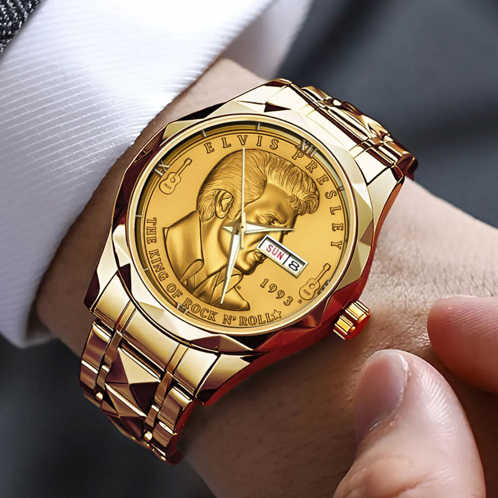 Elvis Presley Alloy Luxury Quartz Watch - TMTHU843