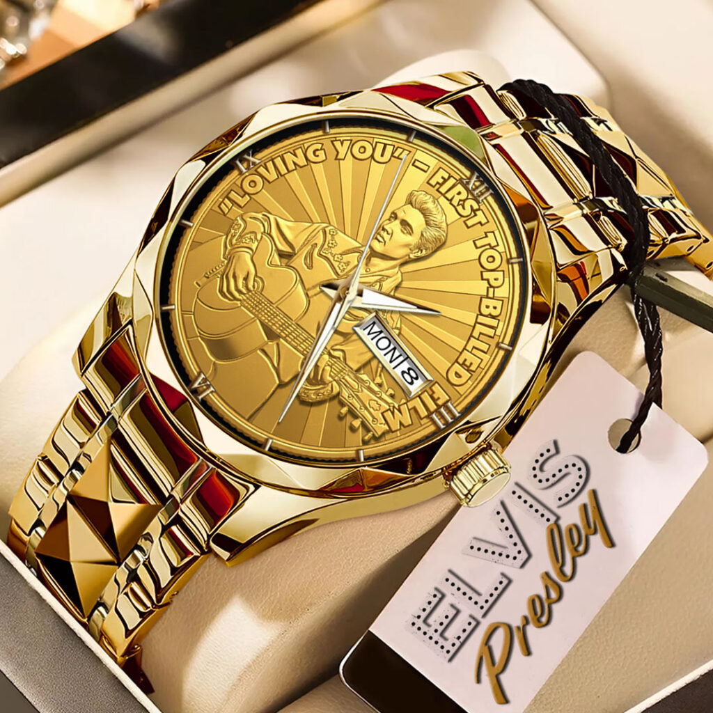 Elvis Presley Alloy Luxury Quartz Watch - TMTHU844