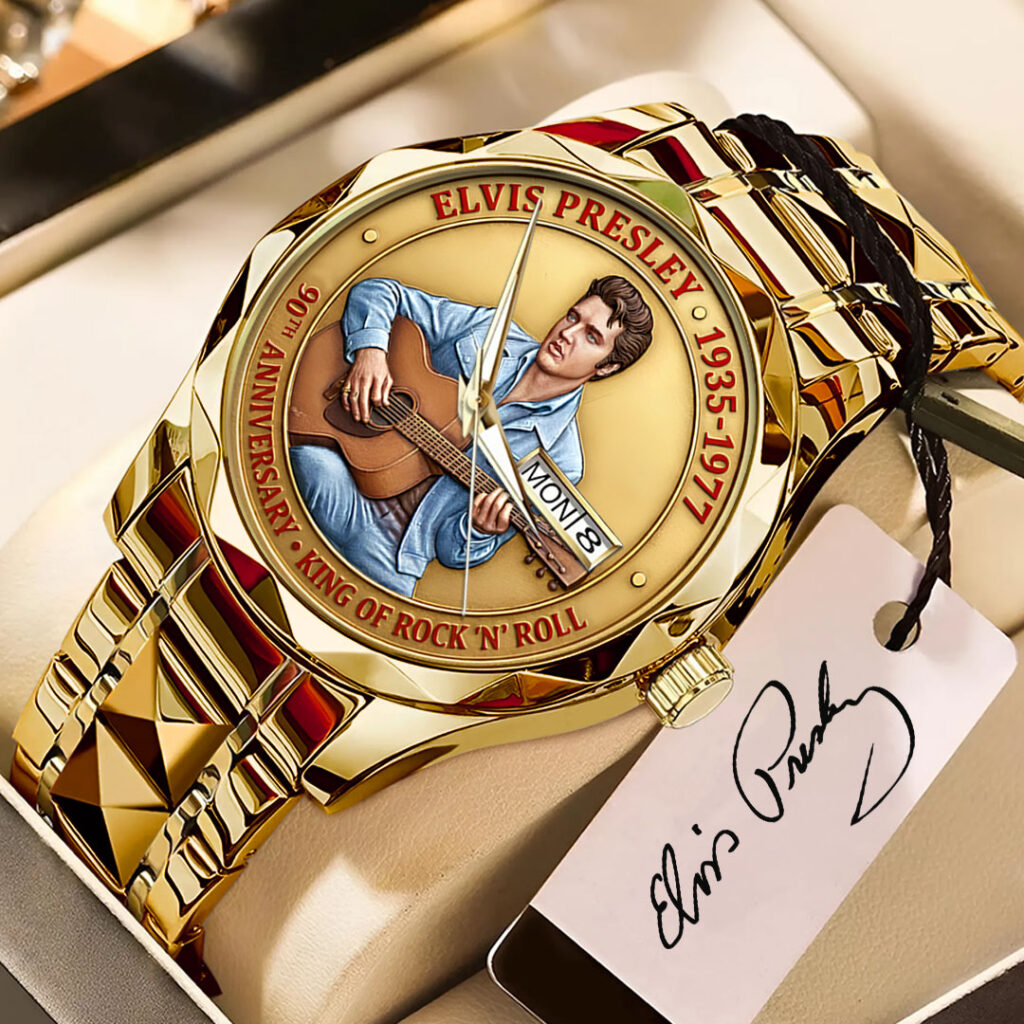 Elvis Presley Alloy Luxury Quartz Watch - TMTHU2745