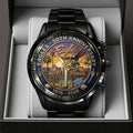 Eagles 50th Anniversary Black Stainless Steel Watch - TANTN24794