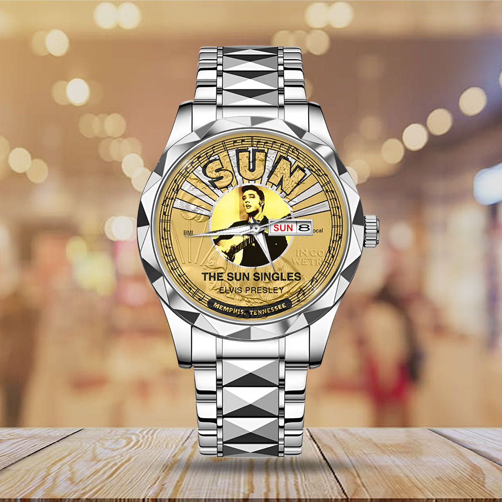 Elvis Presley Alloy Luxury Quartz Watch - MAITM12731