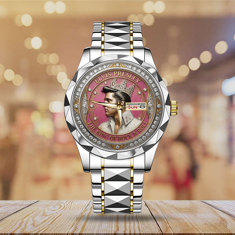 Elvis Presley Alloy Luxury Quartz Watch - TMTHU7260