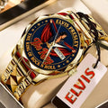 Elvis Presley Alloy Luxury Quartz Watch - TMTHU8147