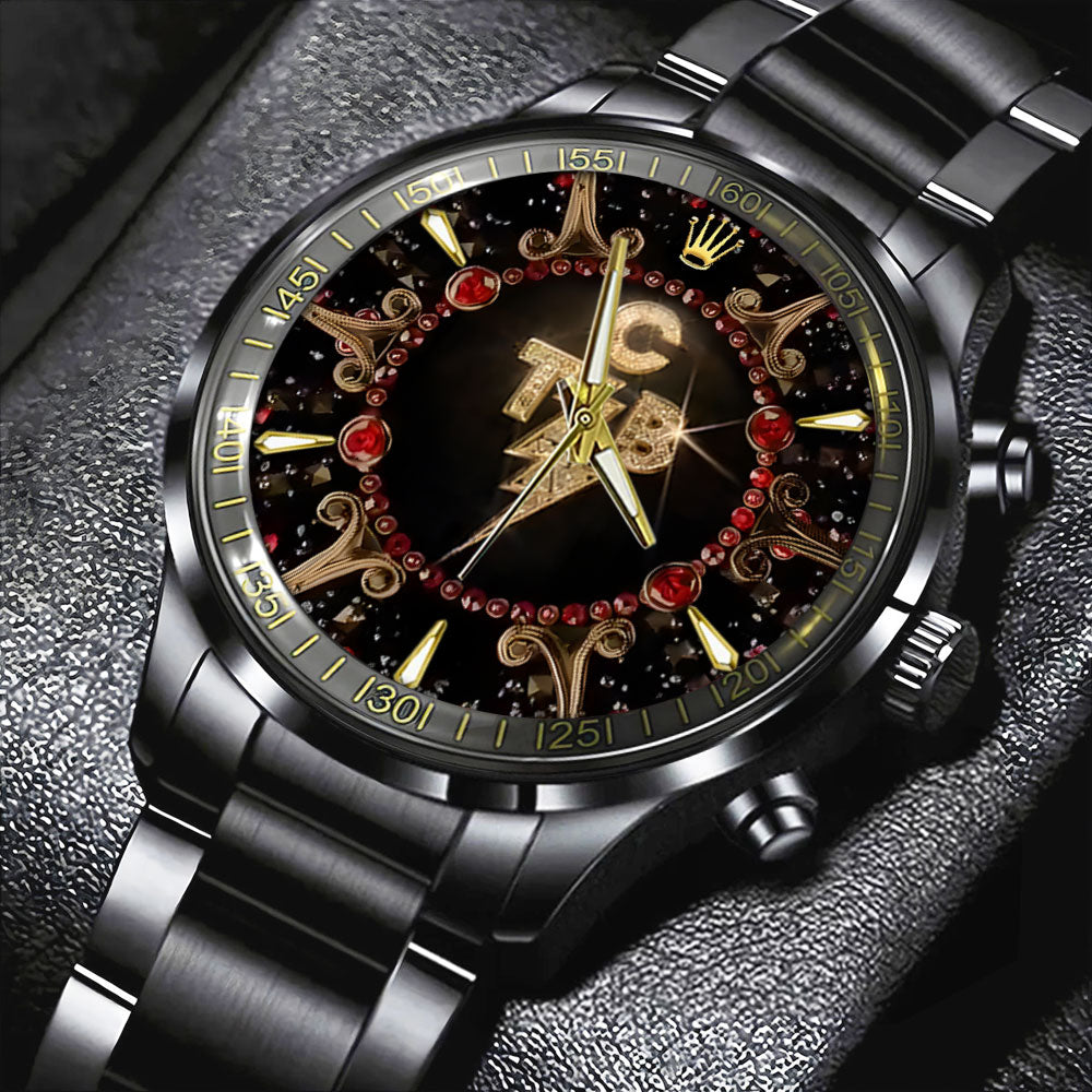 Elvis Presley Black Stainless Steel Watch - GNE NEW177