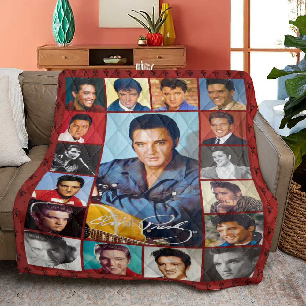 Elvis Presley Quilt Blanket - TMTHU4820