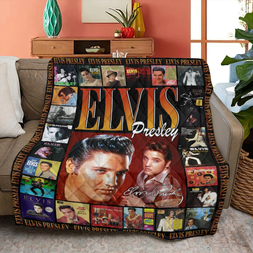 Elvis Presley Quilt Blanket - TMTHU8681