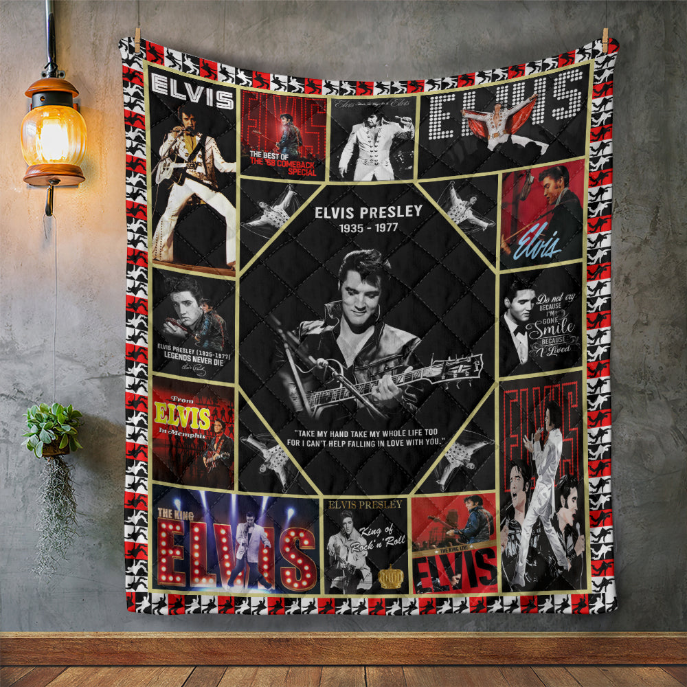Elvis Presley Quilt Blanket - MAITM 8893