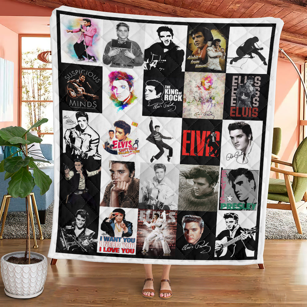 Elvis Presley Quilt Blanket - MAITM 9202