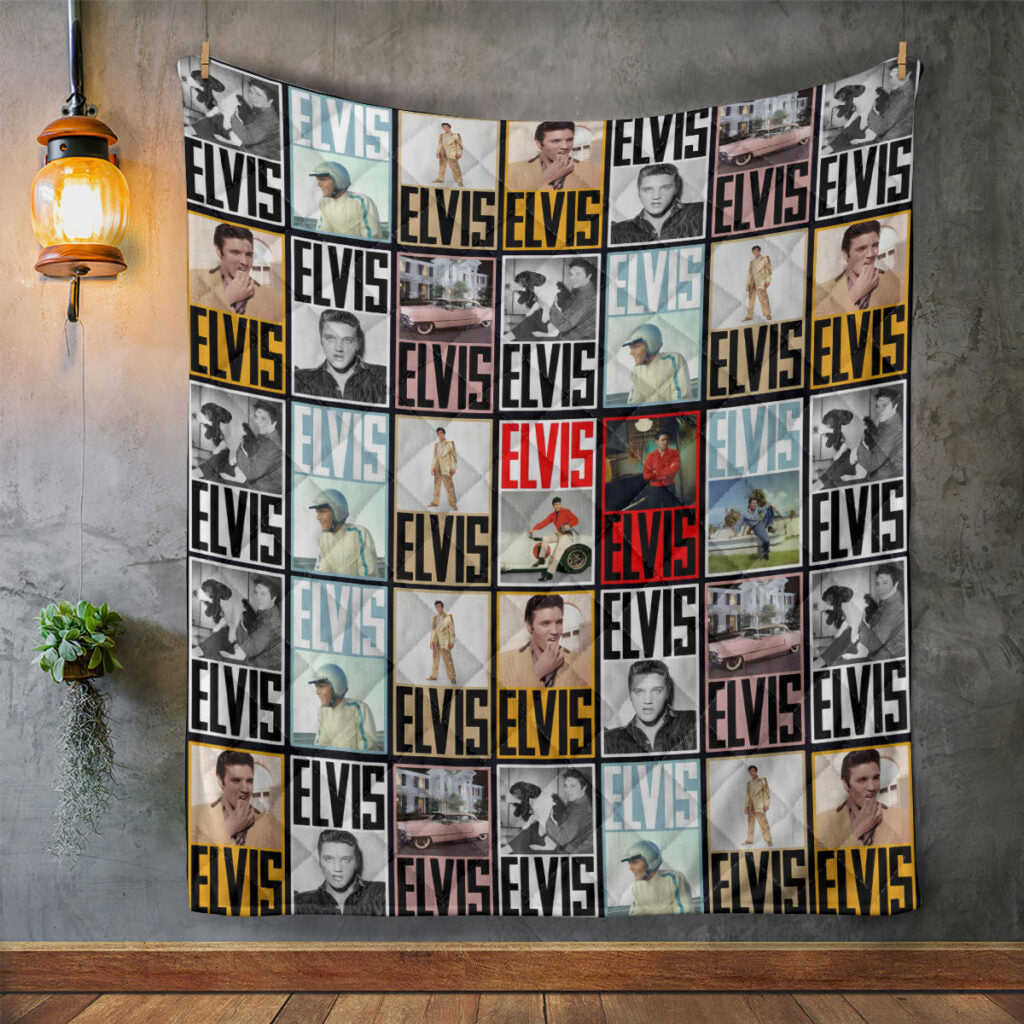 Elvis Presley Quilt Blanket - VANDH5036