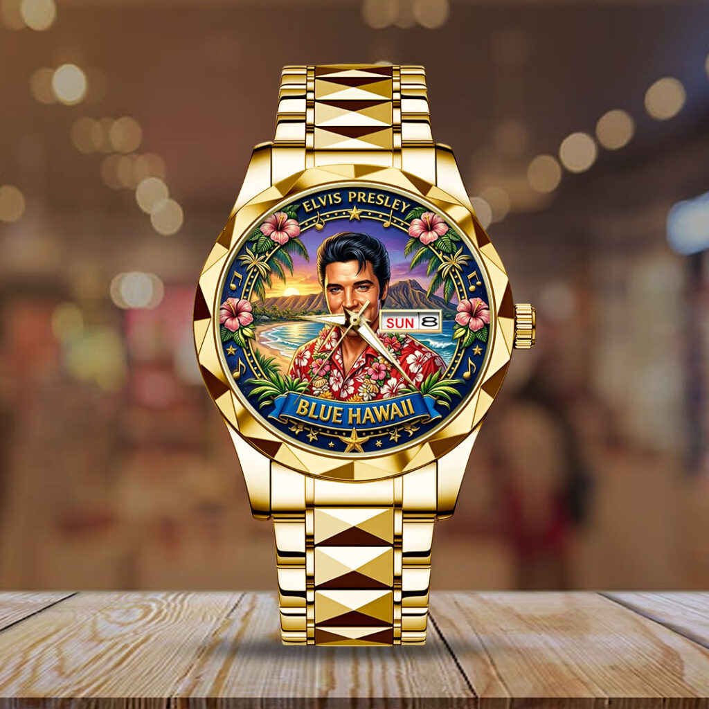 Elvis Presley Alloy Luxury Quartz Watch - TMTHU4456