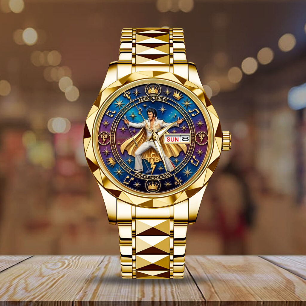 Elvis Presley Alloy Luxury Quartz Watch - TMTHU4379
