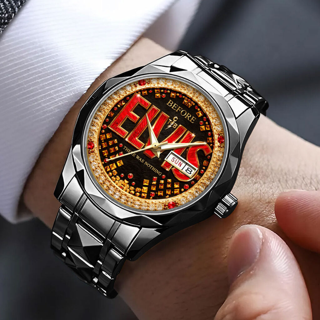 Elvis Presley Alloy Luxury Quartz Watch - VANDH5031