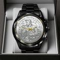 Elvis Presley Black Stainless Steel Watch - TANTN20388