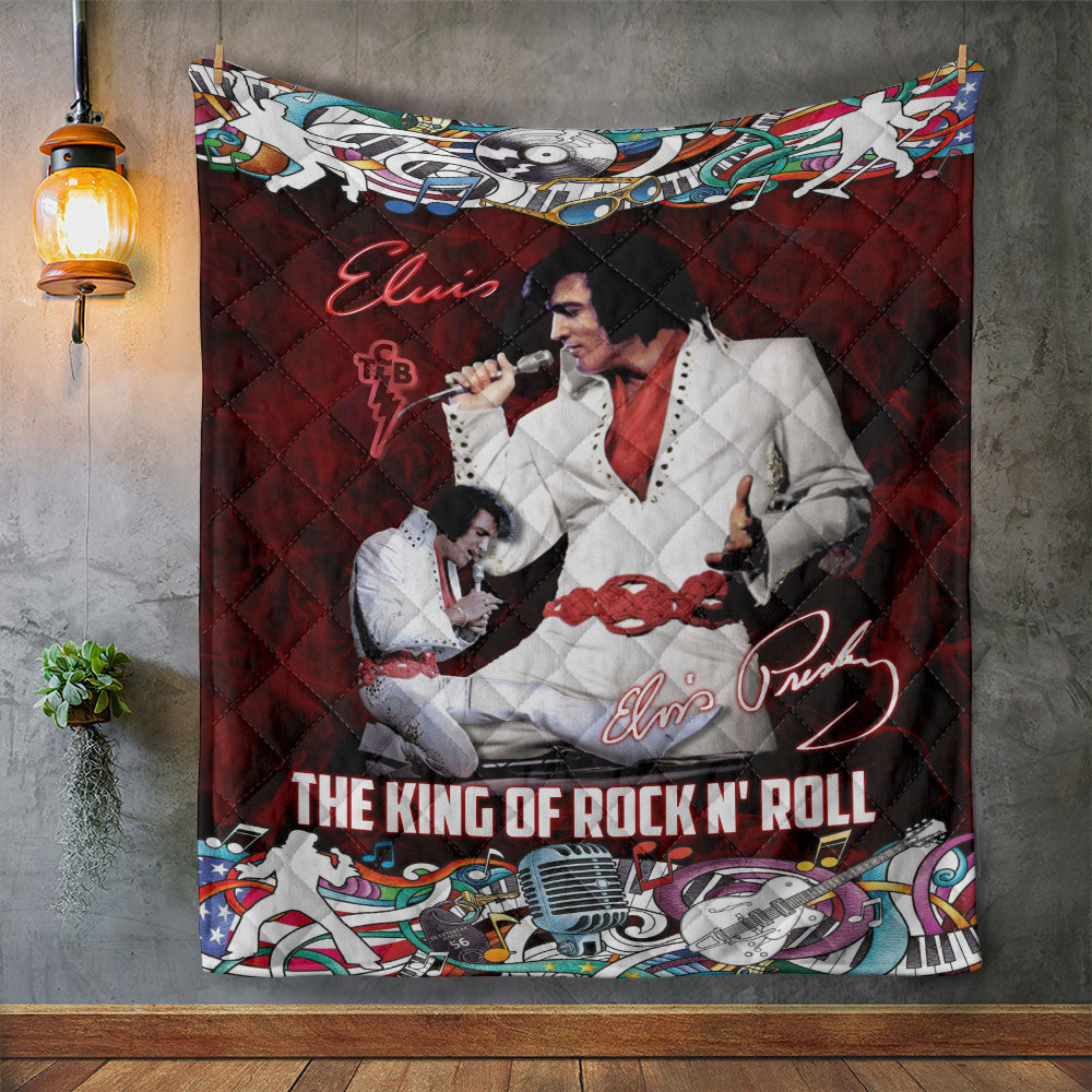 Elvis Presley Quilt Blanket - HOATT 7998