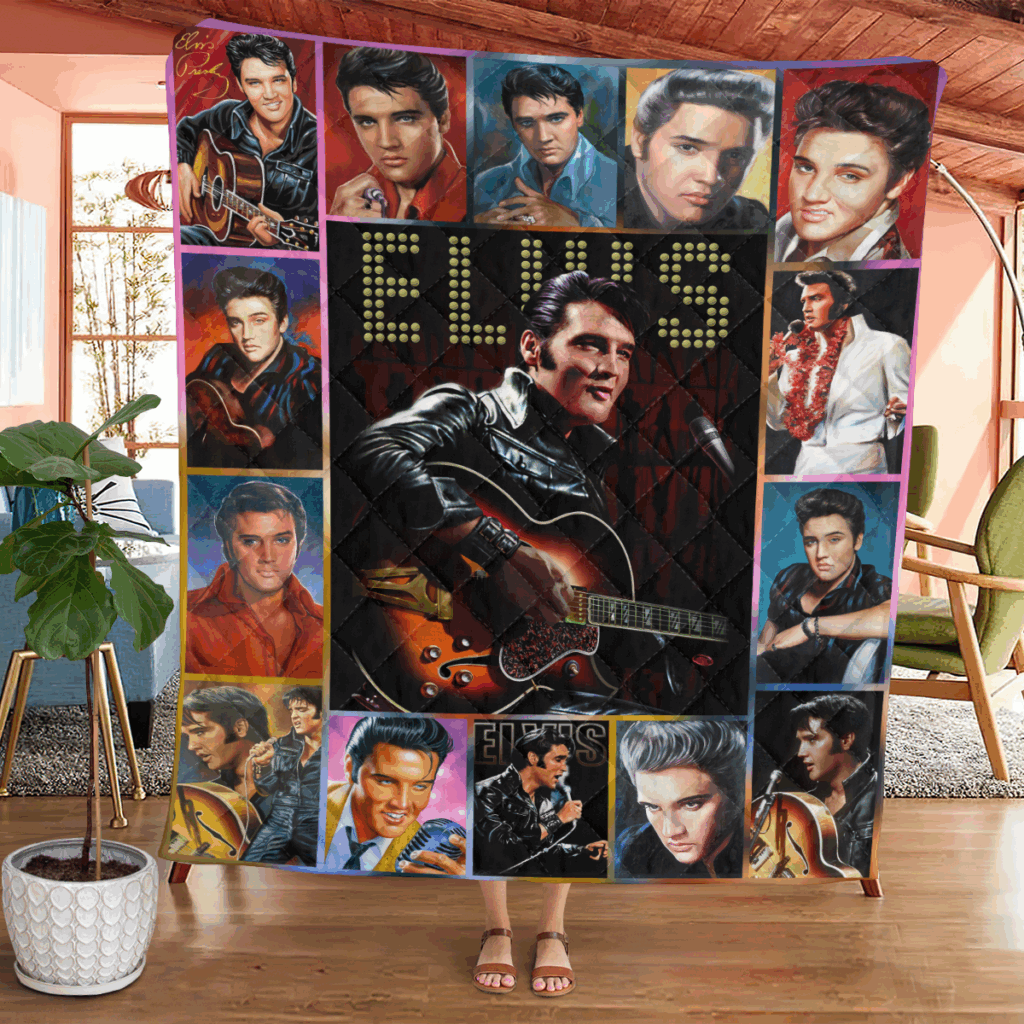 Elvis Presley Quilt Blanket - HOATT 1201