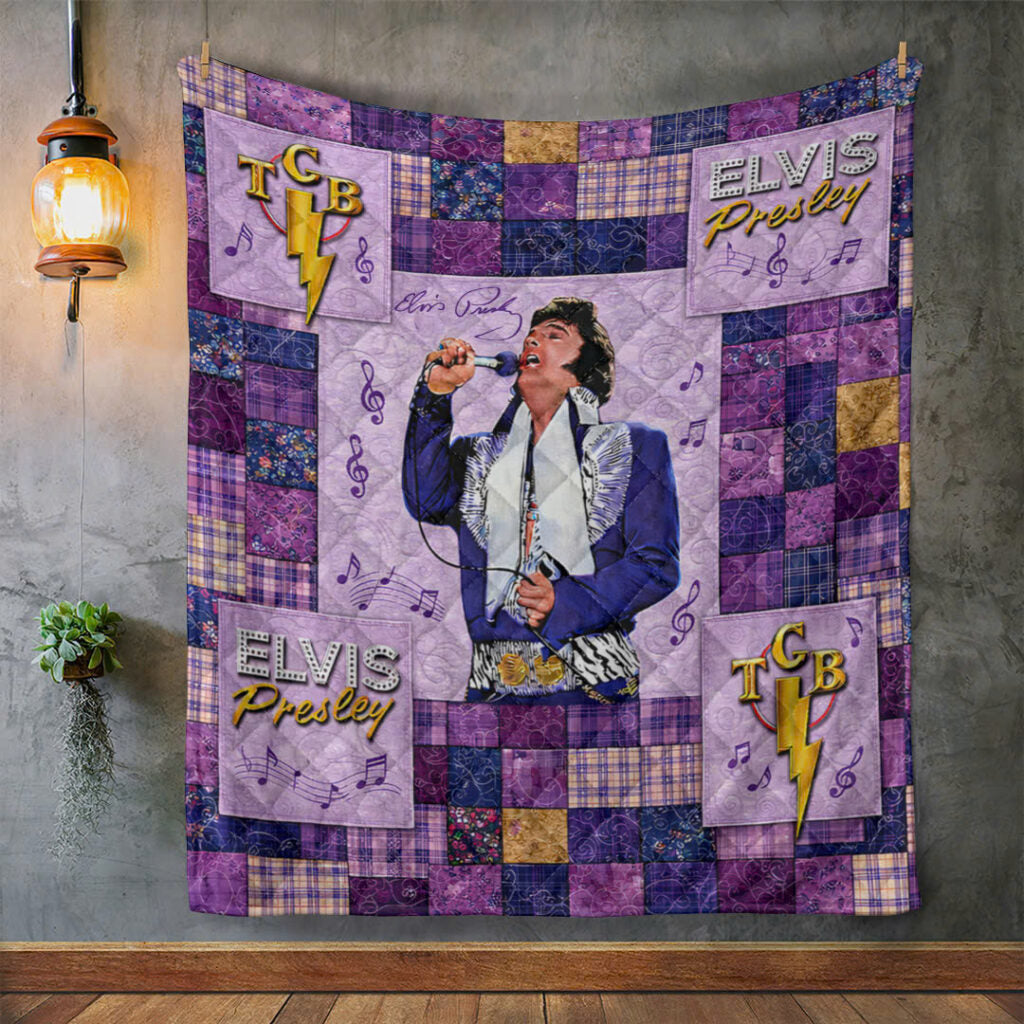 Elvis Presley Quilt Blanket - VANDH5051