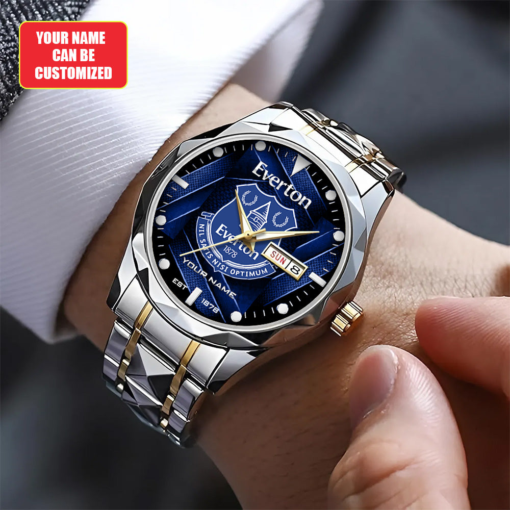 Personalized Everton FC Alloy Luxury Quartz Watch - TANTN20269