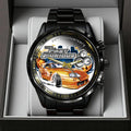 Fast & Furious 25th Anniversary Black Stainless Steel Watch - TANTN24845