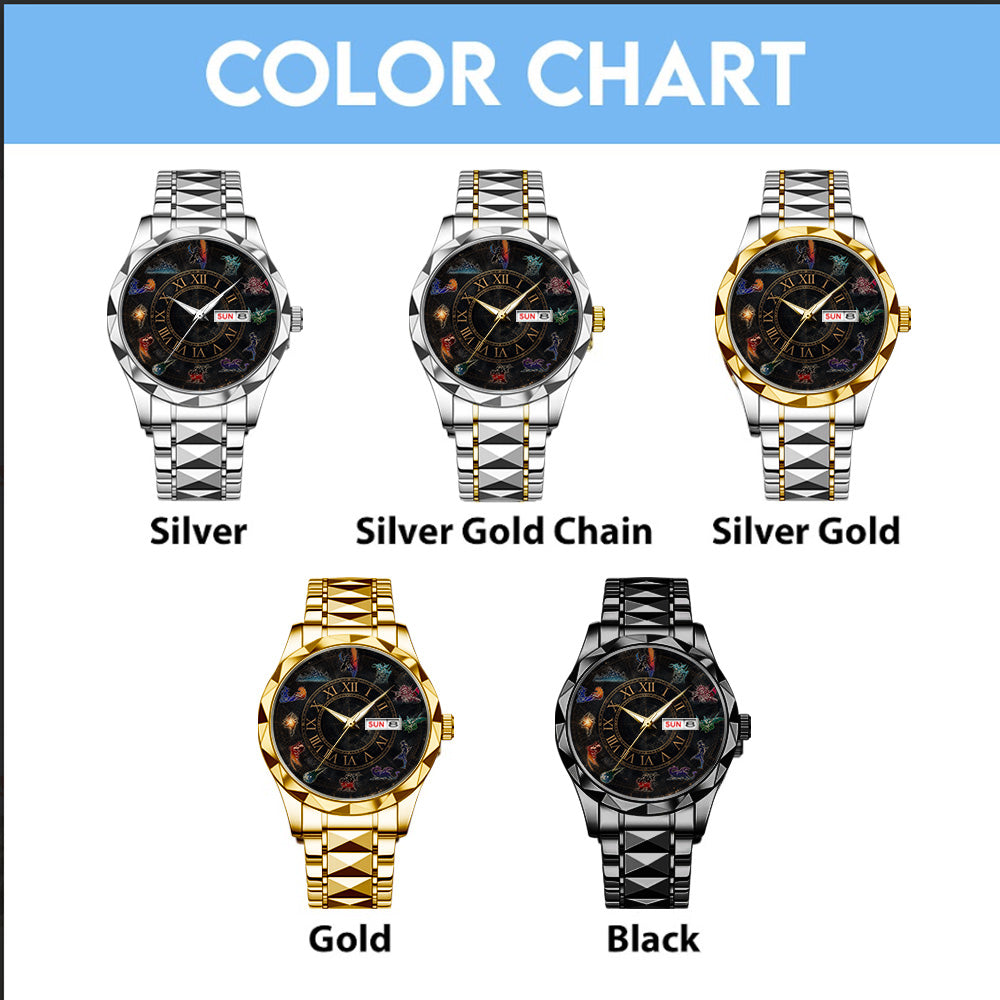 Final Fantasy Alloy Luxury Quartz Watch - GNE6859