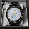 Final Fantasy VII x Aerith Gainsborough Black Stainless Steel Watch - GNE6539