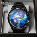 Final Fantasy X 25th Anniversary Black Stainless Steel Watch - GNE6860