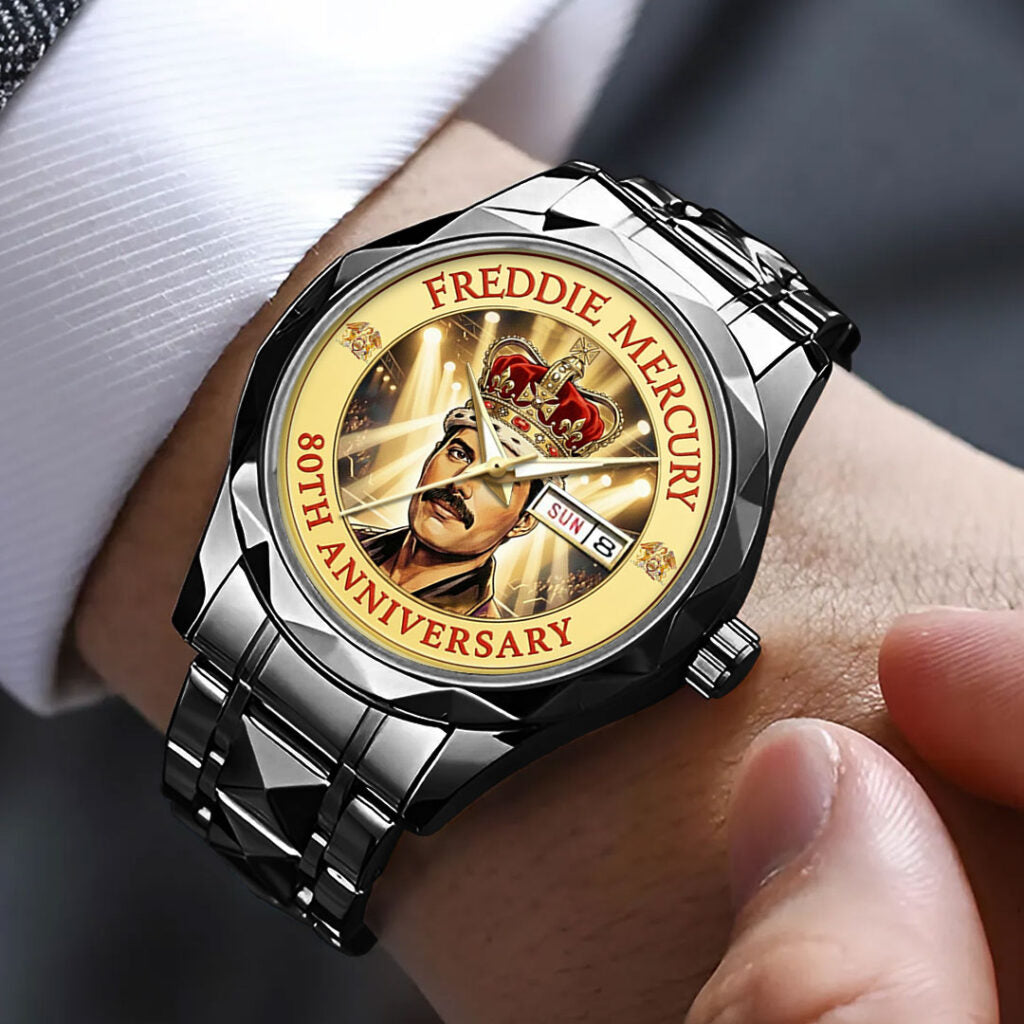 Freddie Mercury Alloy Luxury Quartz Watch - TMTHU2944