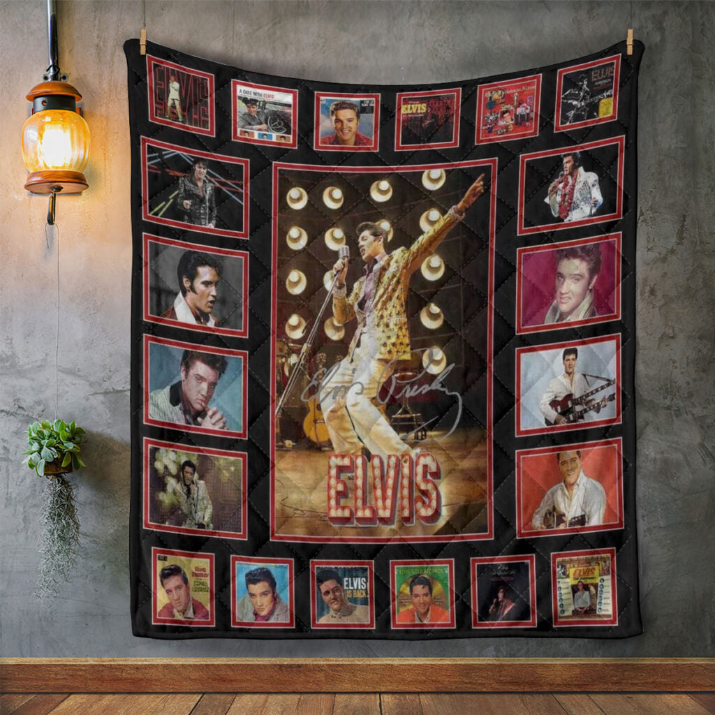 Elvis Presley Quilt Blanket - GNE 2230