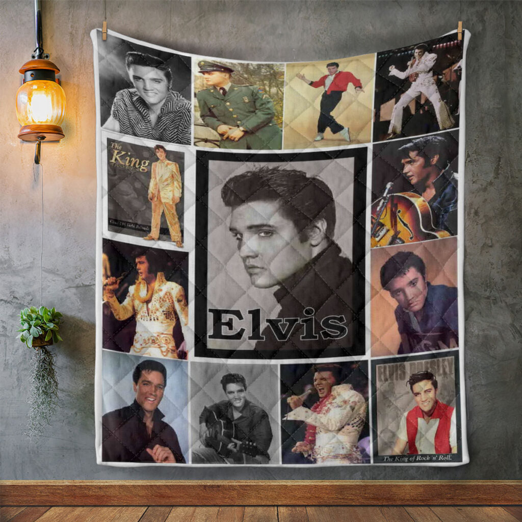 Elvis Presley Quilt Blanket - GNE 2234