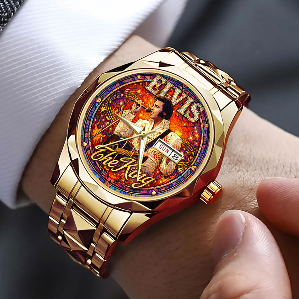 Elvis Presley Alloy Luxury Quartz Watch - GNENEW821