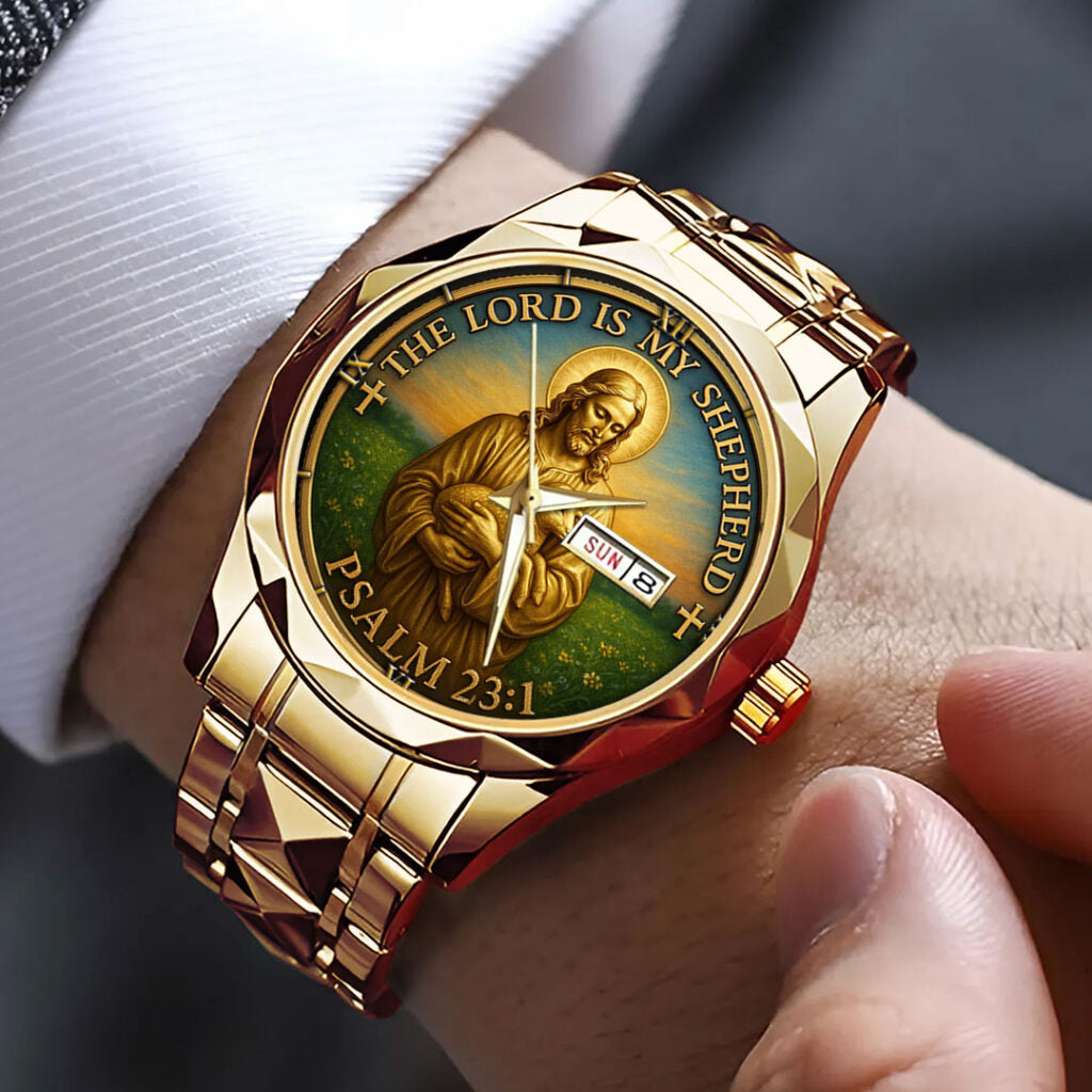 God Is Good Alloy Luxury Quartz Watch - TMTHU 294