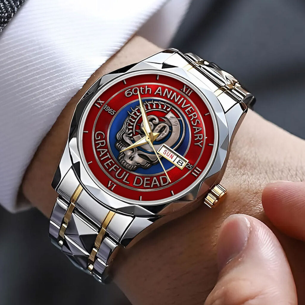 Grateful Dead 60th Anniversary Alloy Luxury Quartz Watch - TMTHU1785