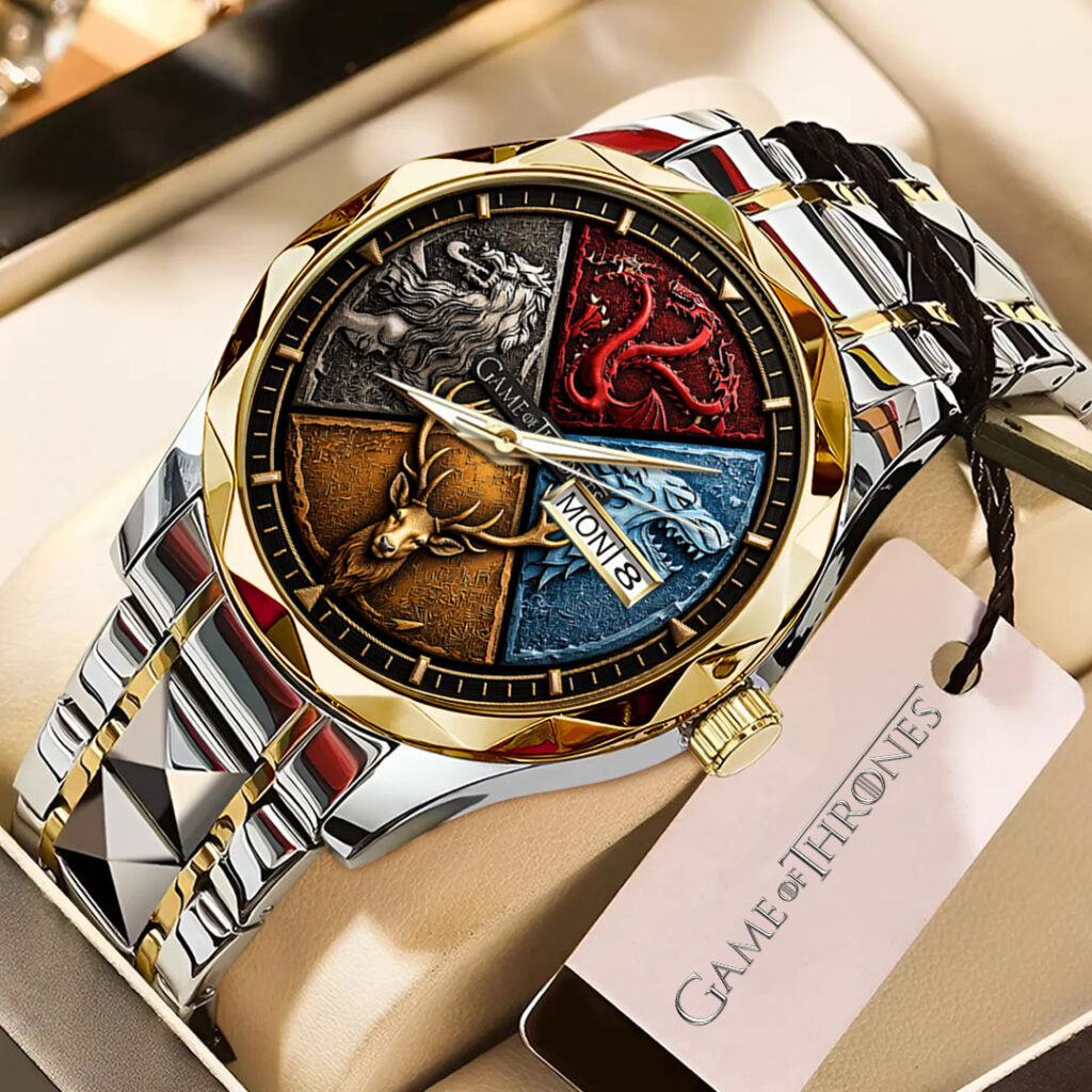 Game of Thrones Alloy Luxury Quartz Watch - VANDH5046