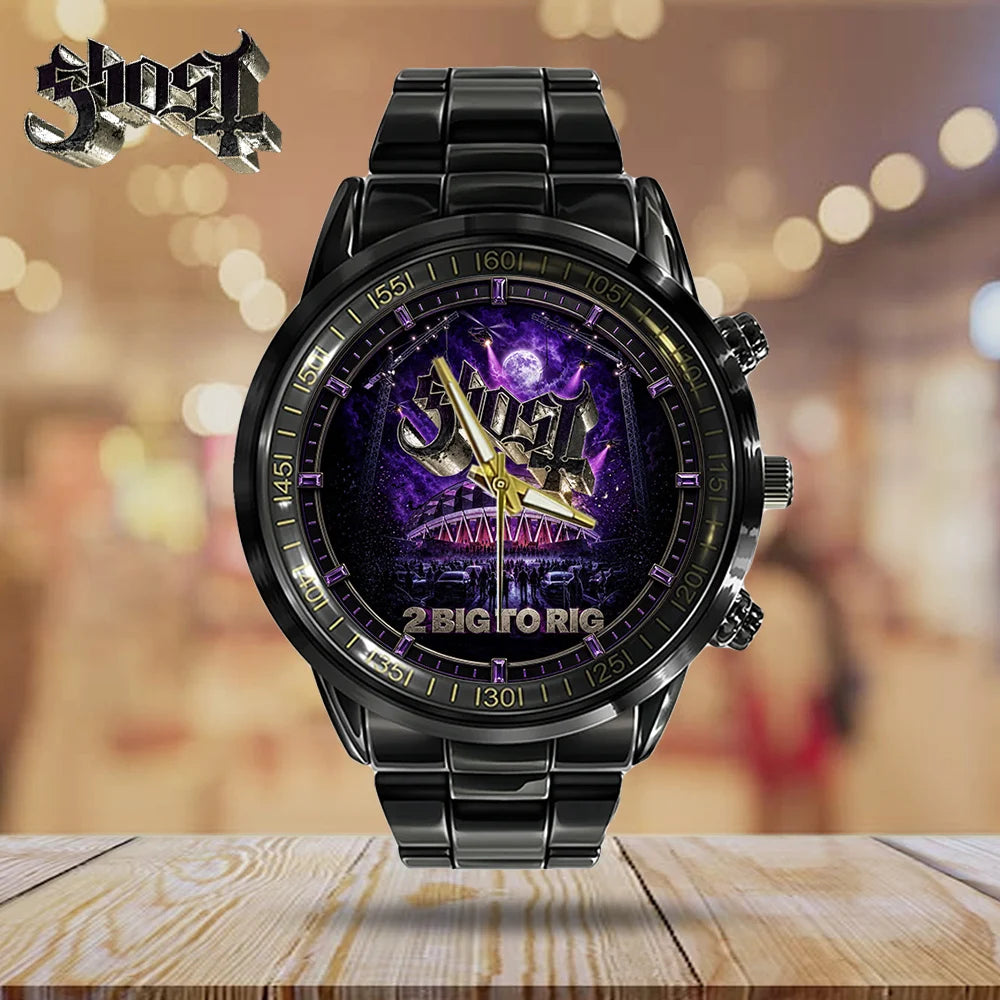 Ghost Band 2 Big To Rig Black Stainless Steel Watch - GNE8367