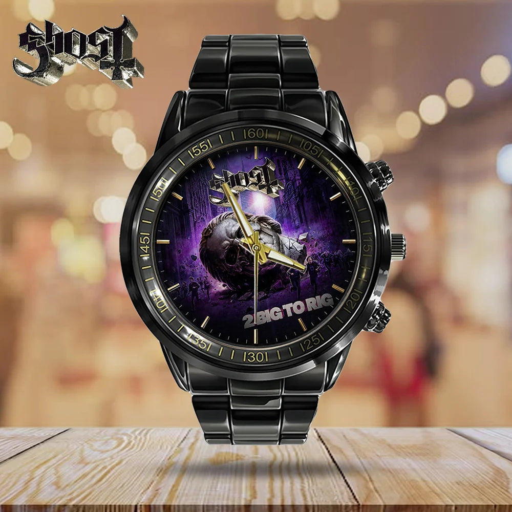 Ghost Band 2 Big To Rig Black Stainless Steel Watch - GNE8369