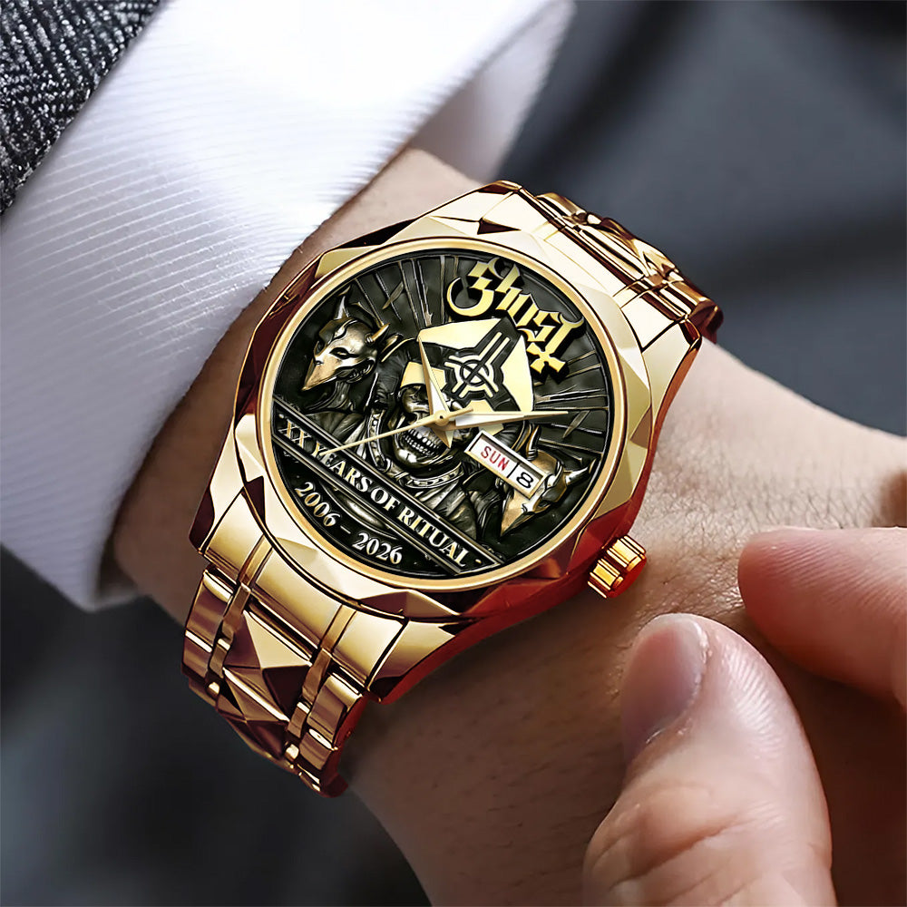 Ghost Band 20th Anniversary 2026 Alloy Luxury Quartz Watch - TANTN19853