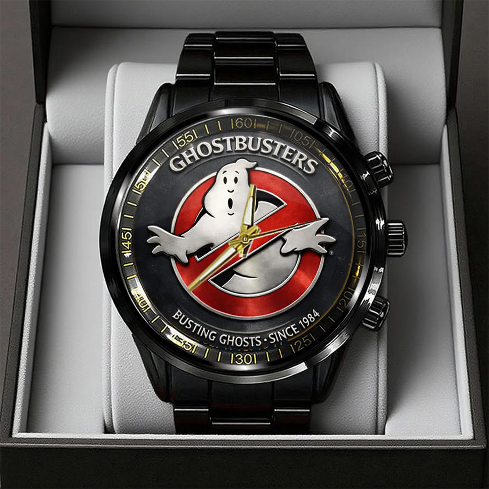 Ghostbusters Black Stainless Steel Watch - TANTN19972